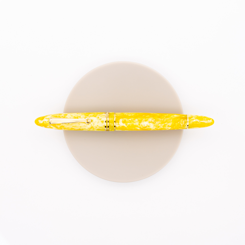 Leonardo Officina Italiana Furore Penna Stilografica Giallo Sole & Oro