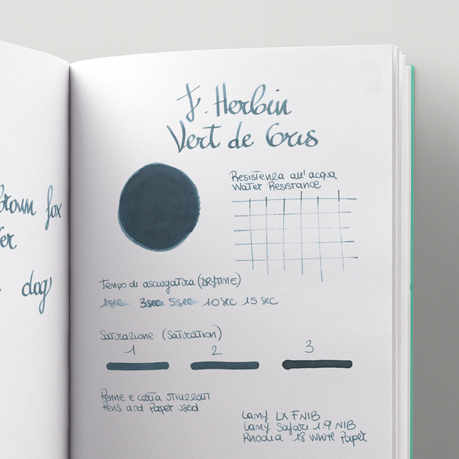 Herbin Vert de Gris Inchiostro 10 ml