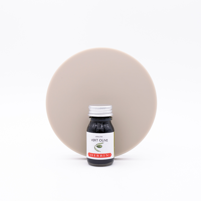 Herbin Vert Olive Ink Bottle 10 ml