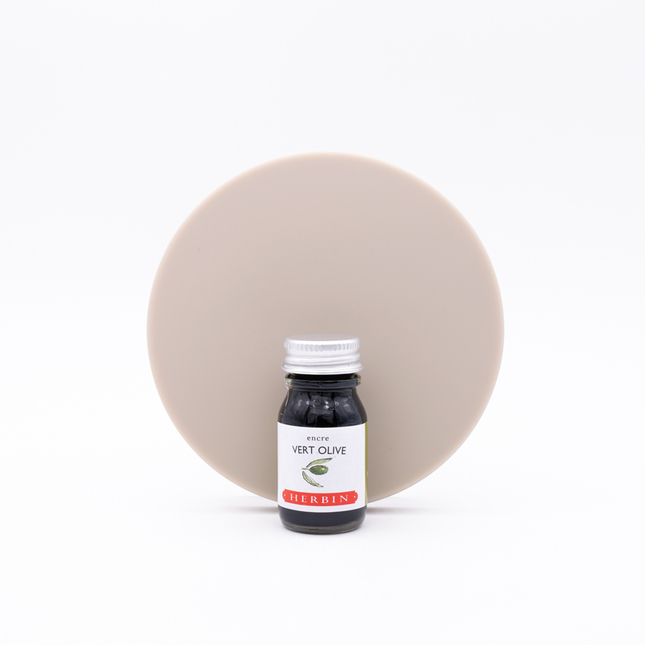 Herbin Vert Olive Ink Bottle 10 ml