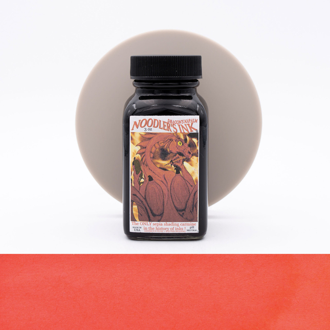Noodler's Dragon's Napalm Ink Bottle 3 oz