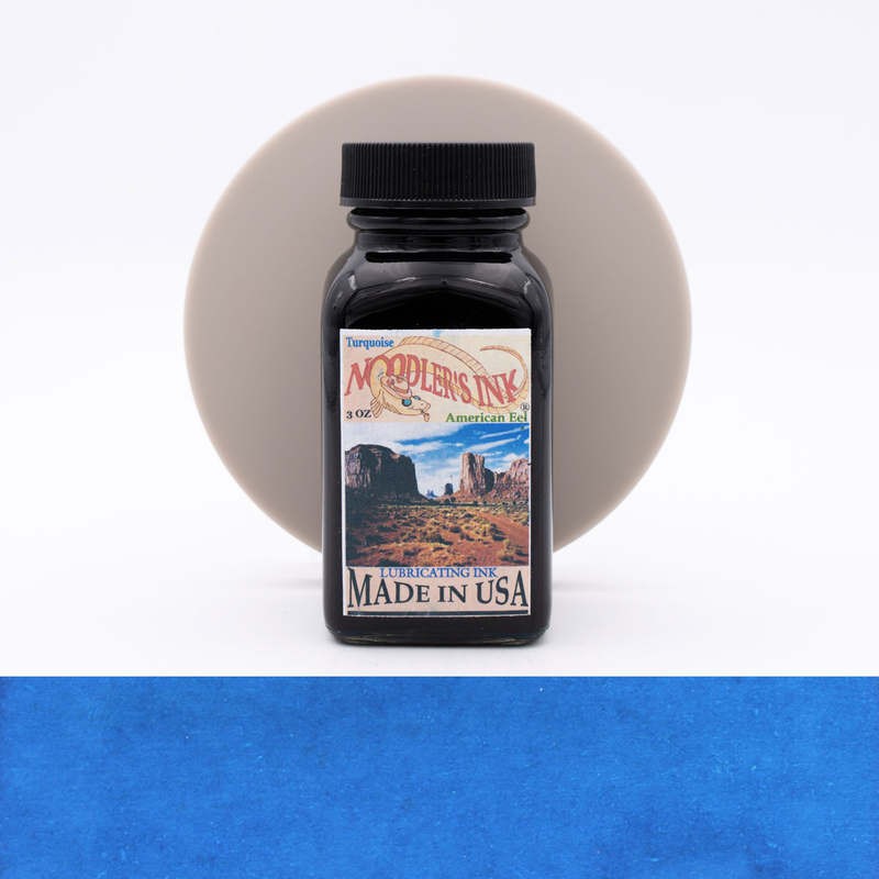 Noodler's Eel Turquoise Ink Bottle 3 oz