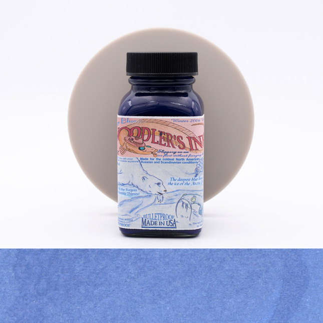 Noodler's Eternal Polar Blue Ink Bottle 3 oz