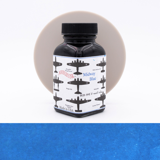 Noodler's V-Mail Midway Blue Ink Bottle 3 oz