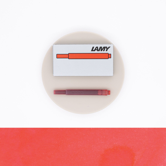 Lamy T10 Rosso 5 Cartucce