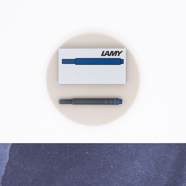 Lamy T10 Blue Black 5 Ink Cartridges