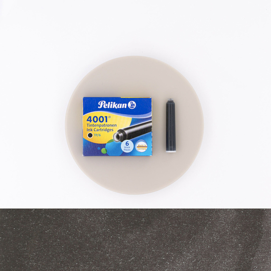 Pelikan 4001 Nero Brillante 6 Cartucce