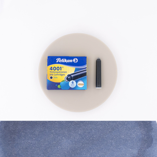 Pelikan 4001 Blu Nero 6 Cartucce