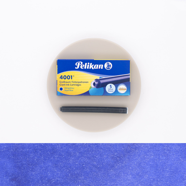 Pelikan 4001 Royal Blue 5 Ink Long Cartridges