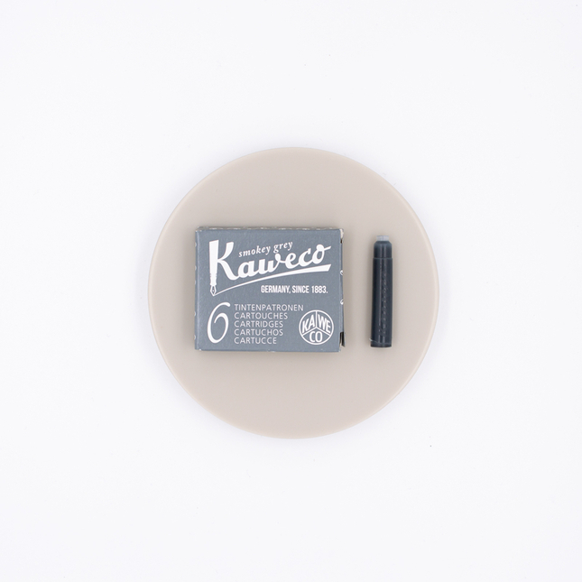 Kaweco Smokey Grey 6 Ink Cartridges