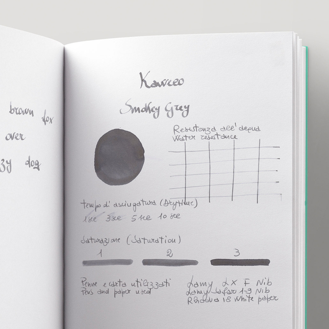 Kaweco Smokey Grey 6 Ink Cartridges