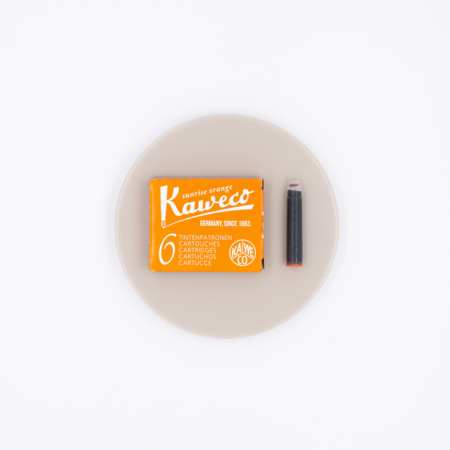Kaweco Sunrise Orange 6 Cartucce