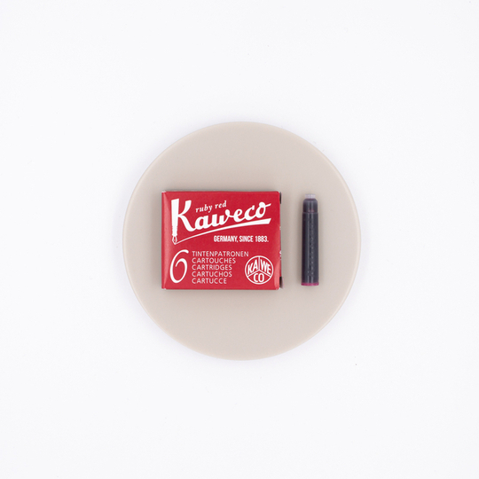 Kaweco Ruby Red 6 Cartucce