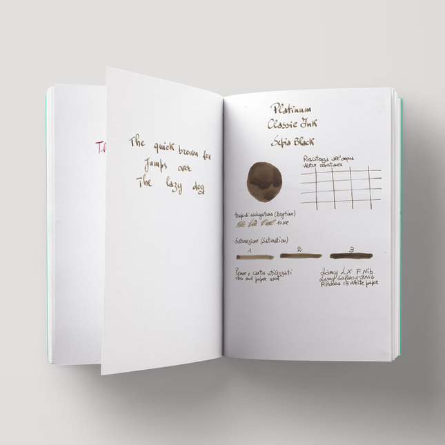 Platinum Classic Ink Sepia Black Inchiostro 60 ml