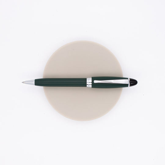 Aurora Ipsilon Satin Ballpoint Pen Green