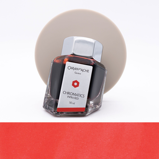 Caran d'Ache Infra Red Ink Bottle 50 ml