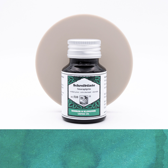 Rohrer & Klingner Smaragdgrun Ink Bottle 50 ml