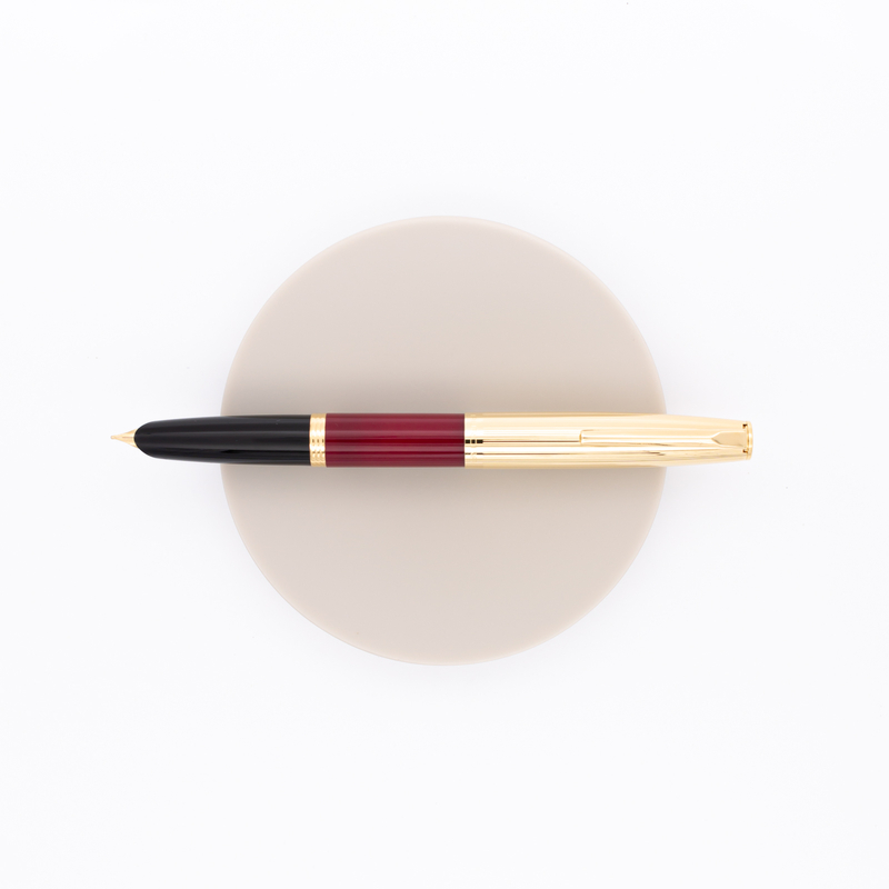Aurora Duo Cart Penna Stilografica Bordeaux & Oro