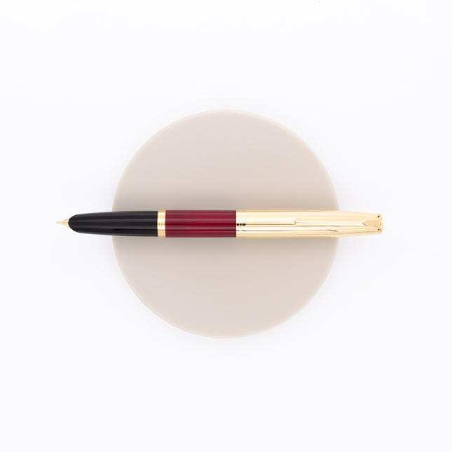 Aurora Duo Cart Penna Stilografica Bordeaux & Oro