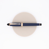 Aurora Ipsilon Satin Fountain Pen Blue Rose Gold