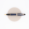 Aurora Ipsilon Satin Fountain Pen Blue Rose Gold