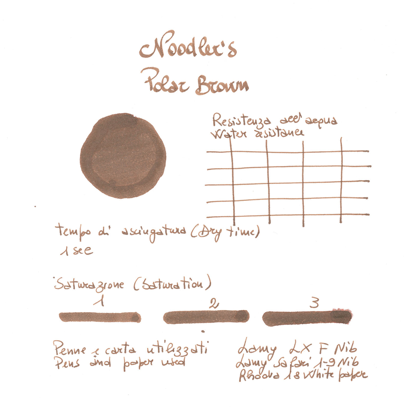 Noodler's Polar Brown Inchiostro 3 oz