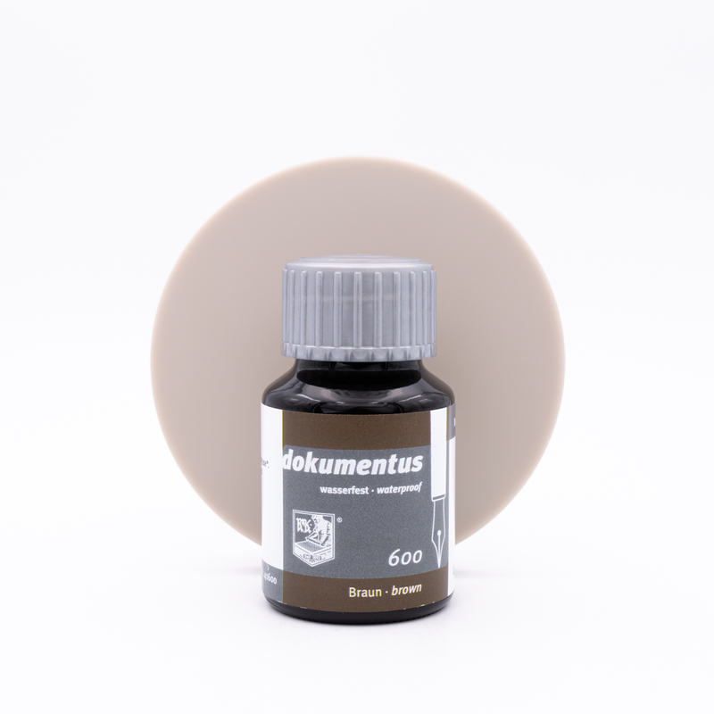 Rohrer & Klingner Dokumentus Brown Ink Bottle 50 ml