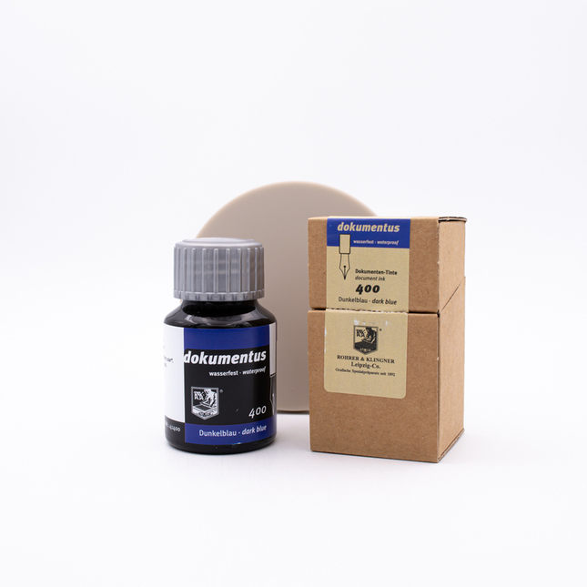 Rohrer & Klingner Dokumentus Dark Blue Ink Bottle 50 ml