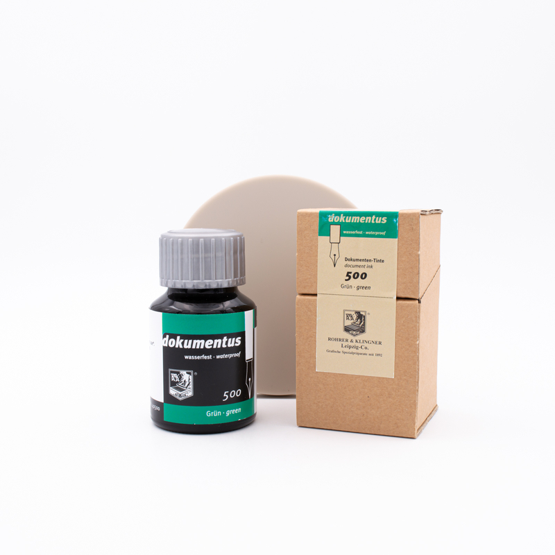 Rohrer & Klingner Dokumentus Green Ink Bottle 50 ml