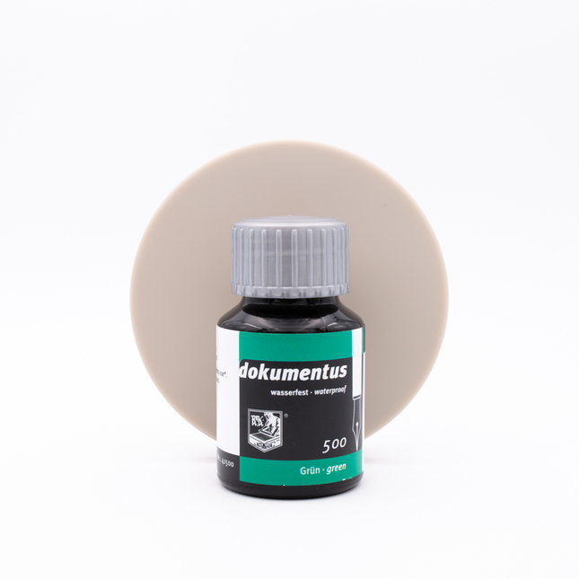 Rohrer & Klingner Dokumentus Green Ink Bottle 50 ml