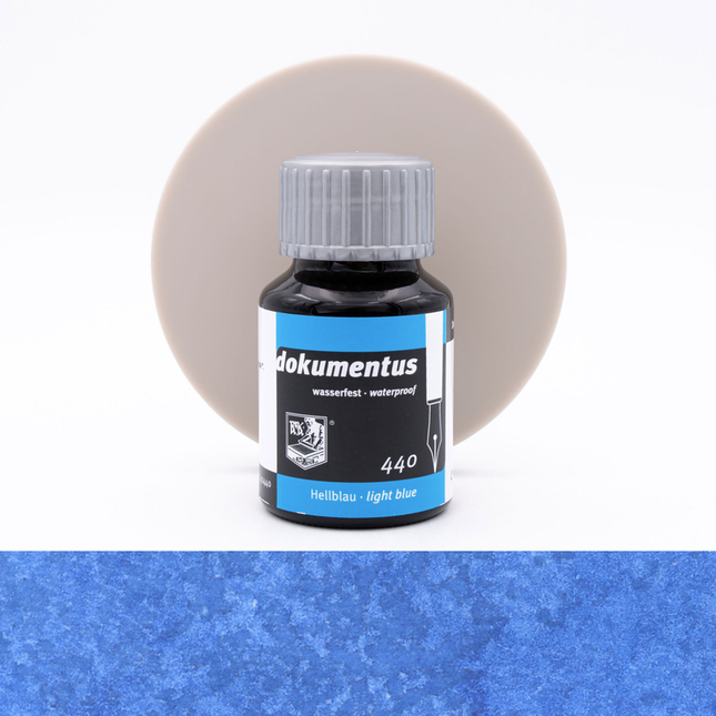 Rohrer & Klingner Dokumentus Light Blue Ink Bottle 50 ml