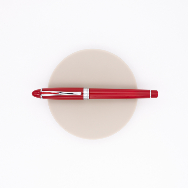 Aurora Ipsilon Deluxe Penna Stilografica Rossa