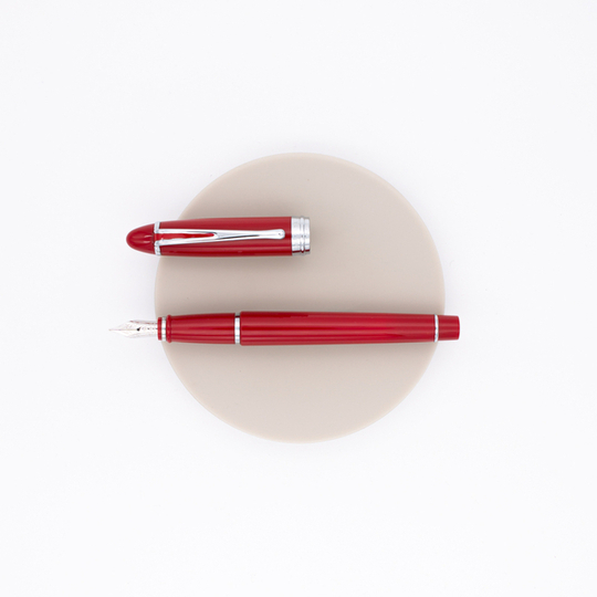 Aurora Ipsilon Deluxe Penna Stilografica Rossa