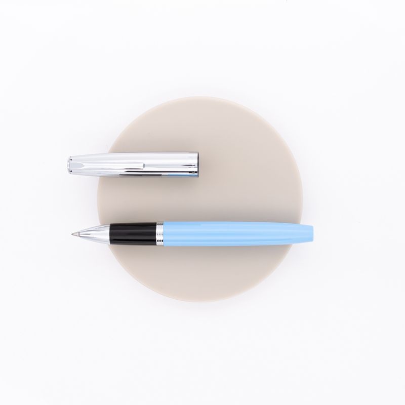 Aurora Duo Cart Rollerball Pen Light Blue