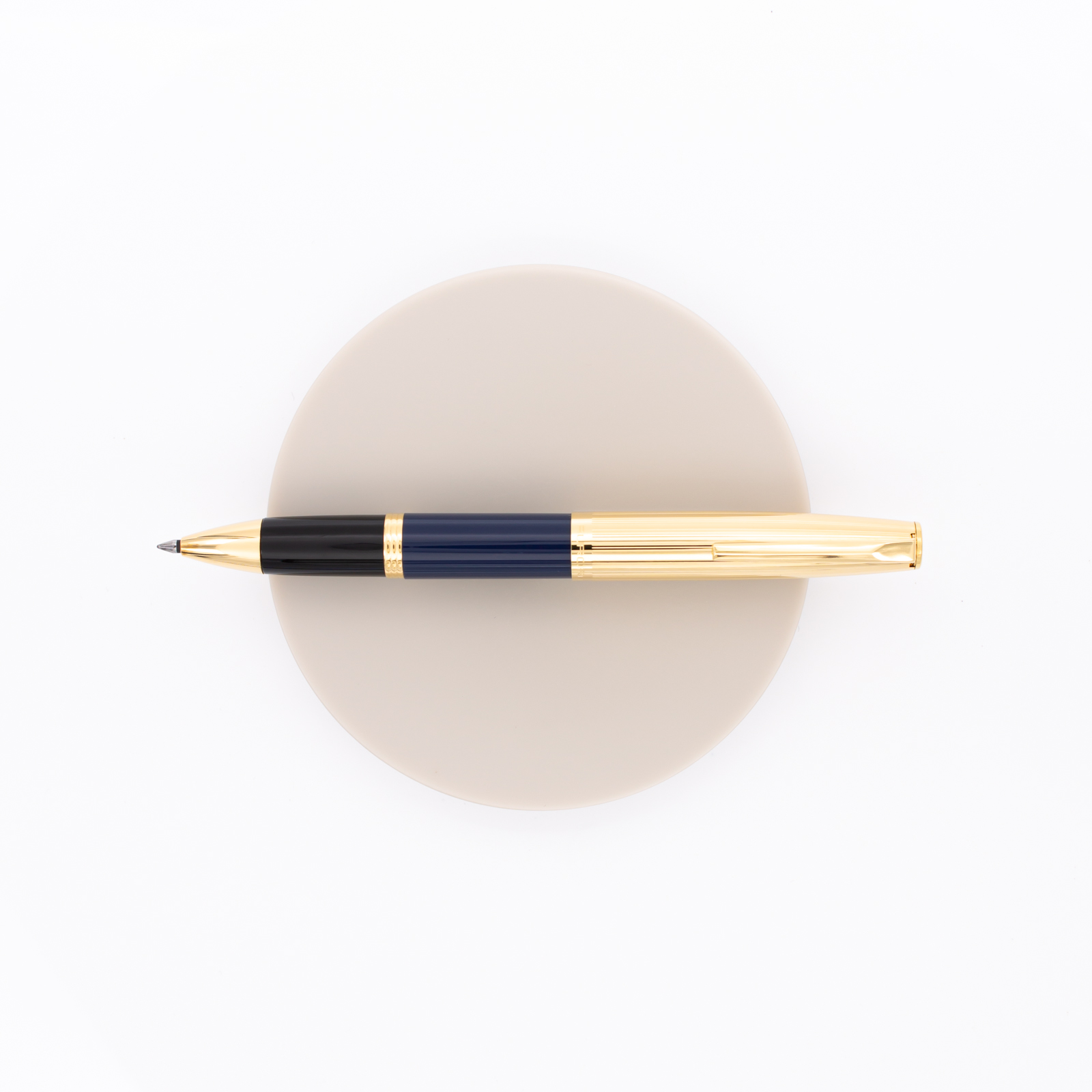 Aurora Duo Cart Rollerball Pen Blue & Gold