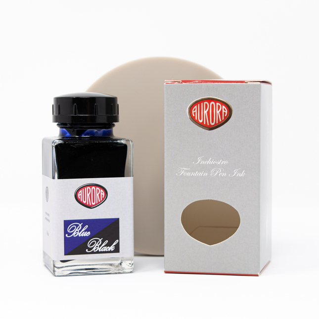 Aurora Blue Black Ink Bottle 45 ml