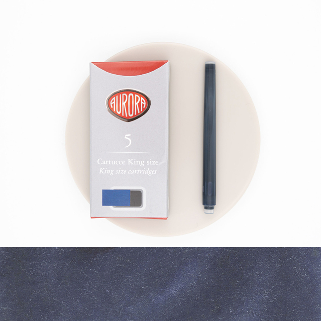 Aurora Blue Black 5 Ink Cartridges