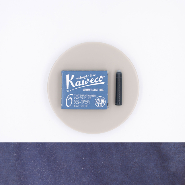 Kaweco Midnight Blue 6 Cartucce