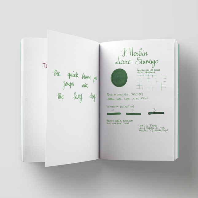 Herbin Lierre Sauvage 6 Ink Cartridges