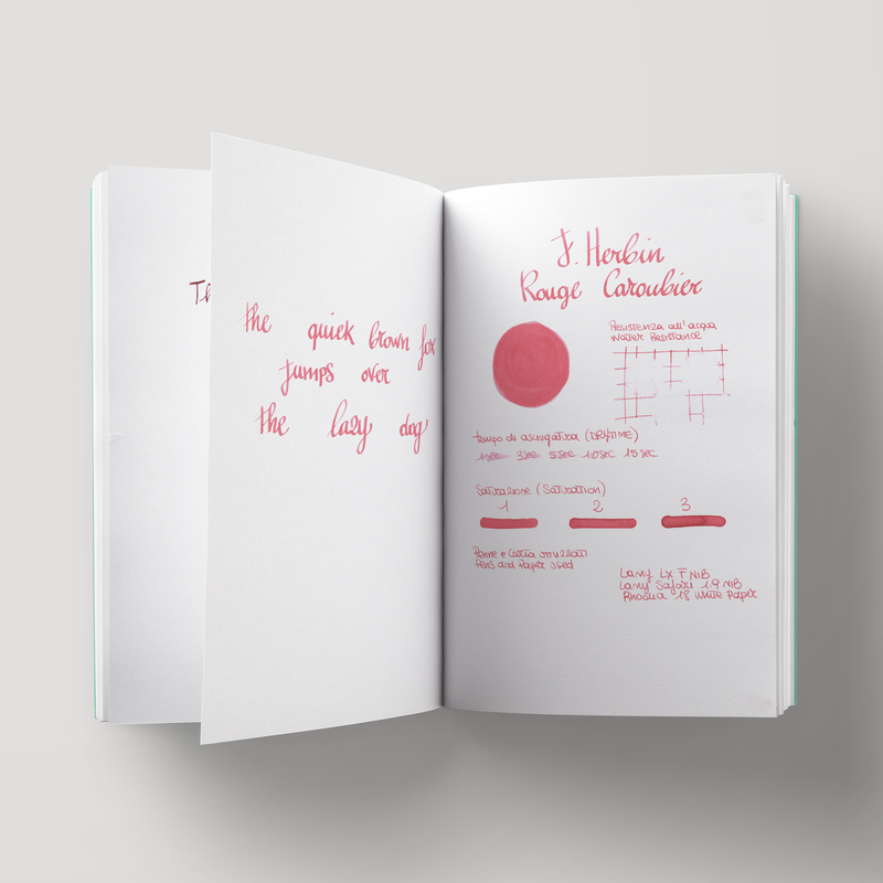 Herbin Rouge Caroubier 6 Cartucce