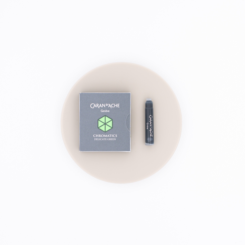 Caran d'Ache Delicate Green 6 Cartucce