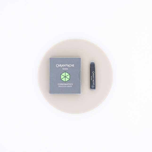 Caran d'Ache Delicate Green 6 Cartucce