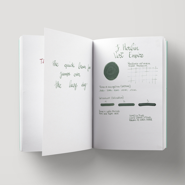 Herbin Vert Empire 6 Ink Cartridges