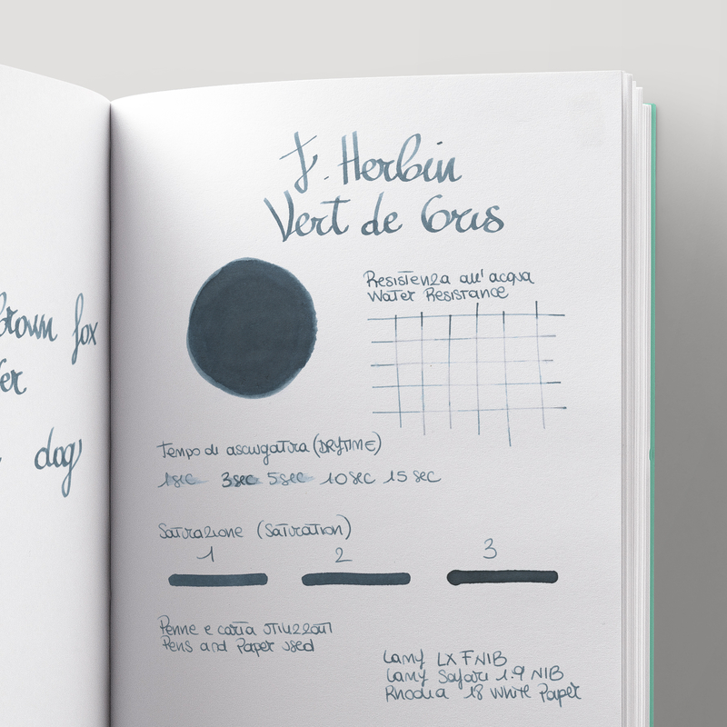 Herbin Vert de Gris 6 Ink Cartridges