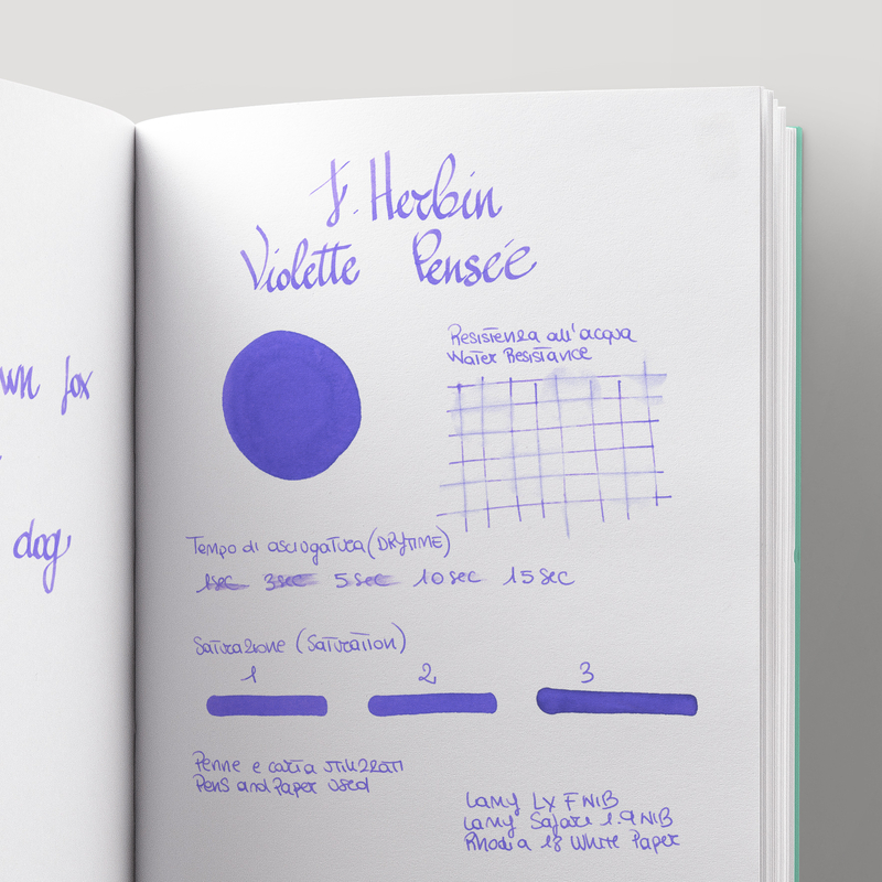 Herbin Violette Pensee 6 Ink Cartridges