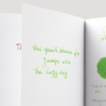 Caran d'Ache Delicate Green 6 Cartucce