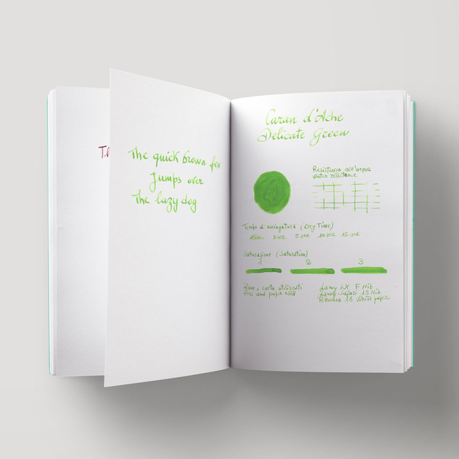 Caran d'Ache Delicate Green 6 Cartucce