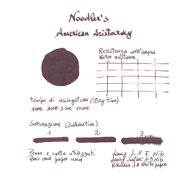 Noodler's American Aristocracy Ink Bottle 3 oz