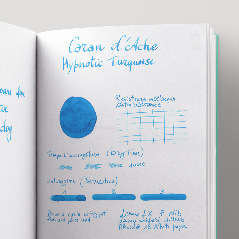 Caran d'Ache Hypnotic Turquoise 6 Ink Cartridges