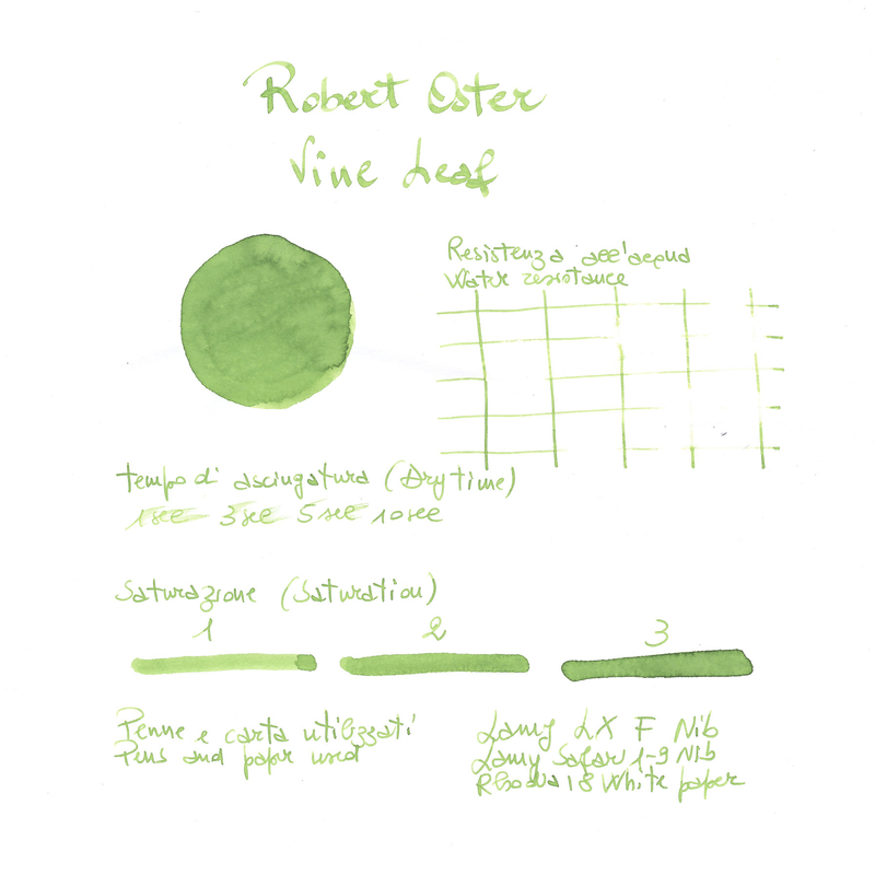 Robert Oster Vine Leaf Ink Bottle 50 ml